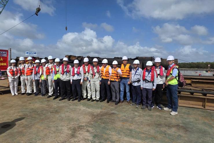 THI CÔNG ĐÓNG CỌC ĐẠI TRÀ DỰ ÁN NHÀ MÁY ĐIỆN GIÓ TÂN THUẬN - GIAI ĐOẠN 3