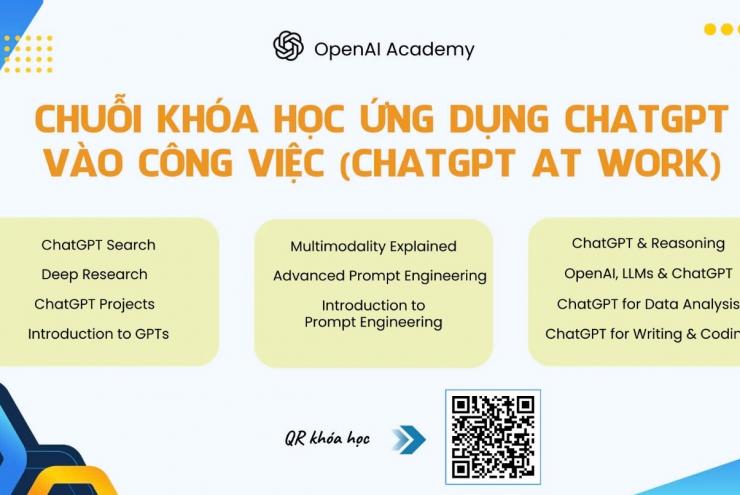 ỨNG DỤNG CHATGPT VÀO CÔNG VIỆC CÙNG KHO TÀI NGUYÊN HỌC TẬP MIỄN PHÍ TỪ OPENAI
