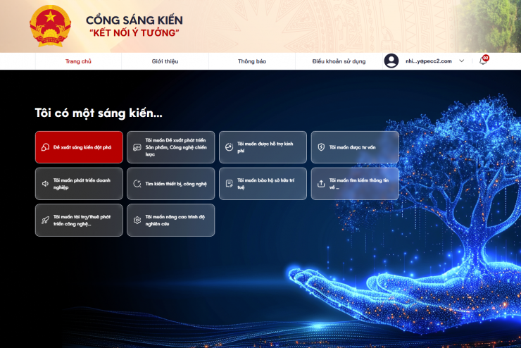 KHÁM PHÁ CỔNG SÁNG KIẾN QUỐC GIA – CÔNG CỤ MỚI CHO HÀNH TRÌNH ĐỔI MỚI SÁNG TẠO