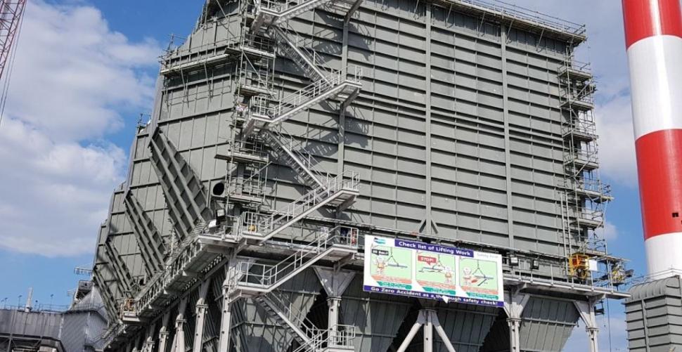 Hệ thống lọc bụi tĩnh điện ESP Nhiệt điện Vĩnh Tân 4